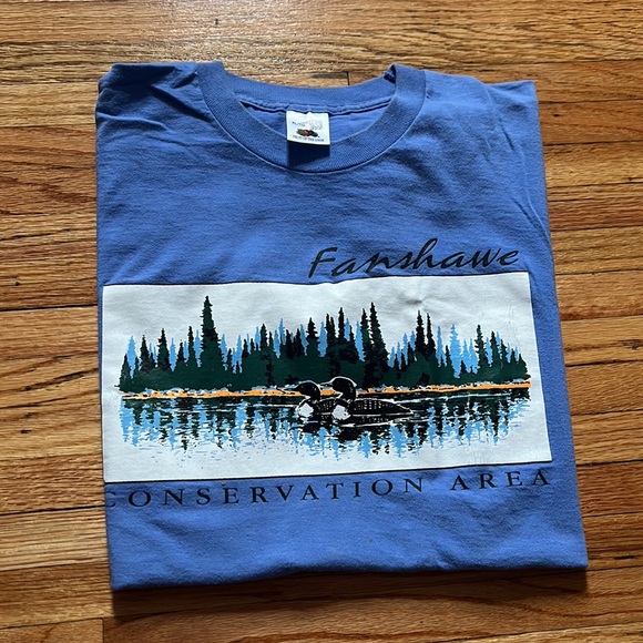 Vintage Fanshawe Loons T-Shirt / Canada / XL / Single Stitch - Picture 7 of 7